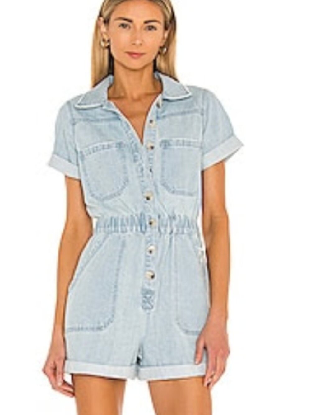 Show Me Your Mumu Romper Color: Dockside Size: XL | USED